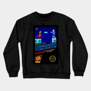 Commander Tomorrow 8 bit video game Crewneck Sweatshirt